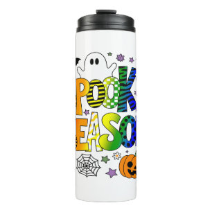 LGBTQ Rainbow Spooky Season Halloween Thermal Tumbler