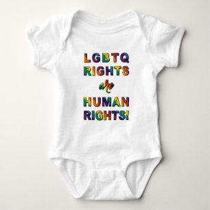 LGBTQ RIGHTS... BABY BODYSUIT