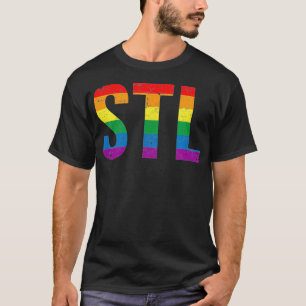 LGBTQ STL Gay Pride St Louis MO  T-Shirt