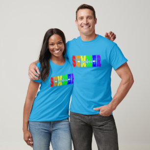 LGBTQ Summer Vibes Rainbow Pride T-Shirt