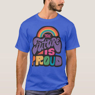 LGBTQ+ Support - The Future is Pride Premium T-Shirt