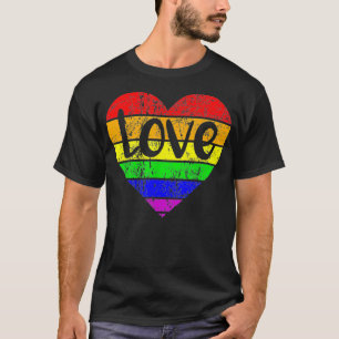 LGBTQ Valentines Day Matching Couples Gay LOVE Pri T-Shirt
