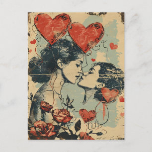 LGBTQ Valentine's Day  Postcard