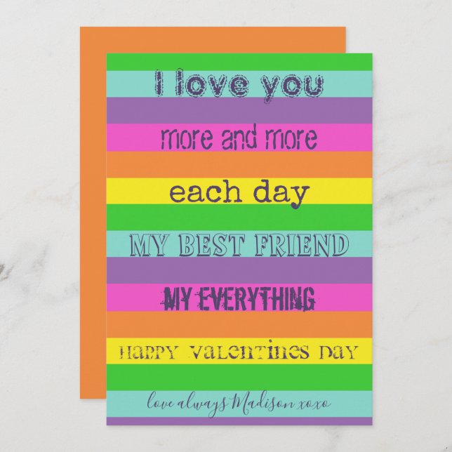 LGBTQ Valentines Day Rainbow Flag  (Front/Back)