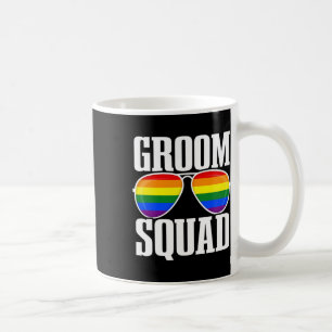 Lgbtq Wedding - Gay Pride Flag - Proud Groom - Gro Coffee Mug