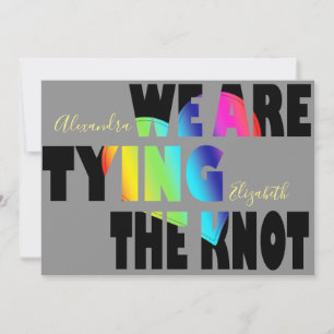 LGBTQ Wedding Save The Date