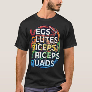Lgbtq Weightlifter Fitness Muscle Strength T-Shirt
