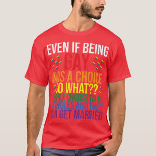 LGBTQAI+ Gay Pride Rainbow Flag Pride Month Queer T-Shirt