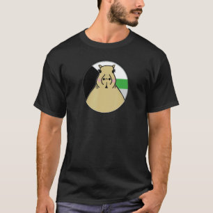 Lgbtqia+ Capybara In Demiromantic Pride Rainbow Ci T-Shirt
