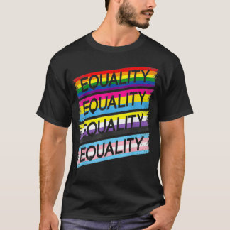LGBTQIA Equality Trans Flag Non Binary Pan Gay Pri T-Shirt