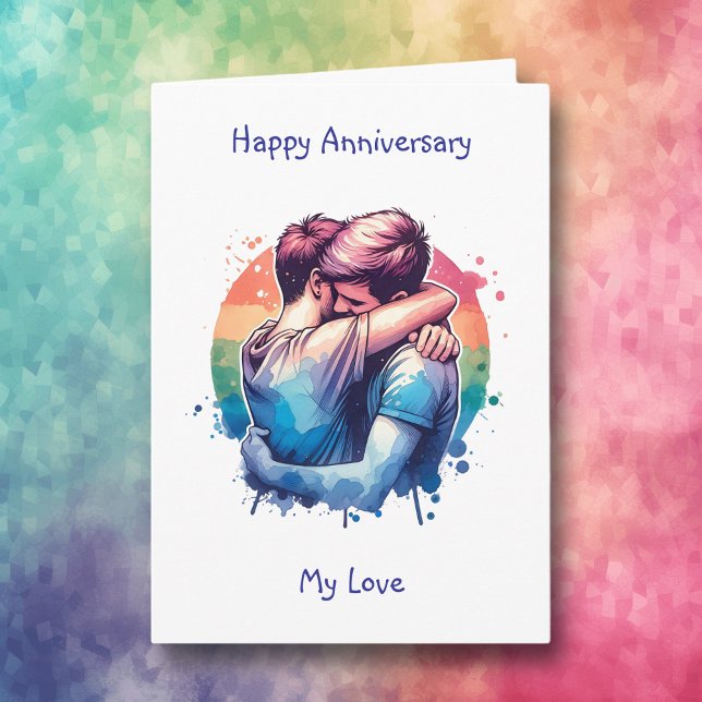 LGBTQIA+ | Happy Anniversary My Love Card (Creator Uploaded)