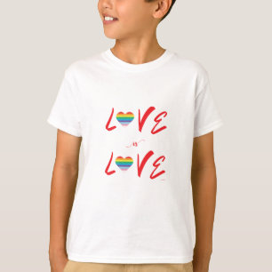 LGBTQIA Love Always Wins Rainbow Pride T-Shirt 