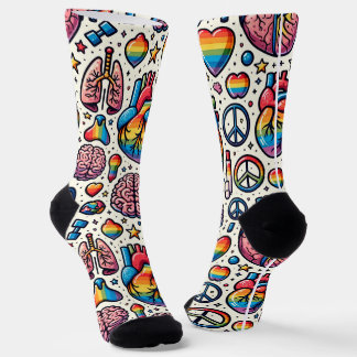 LGBTQIA Medical Socks