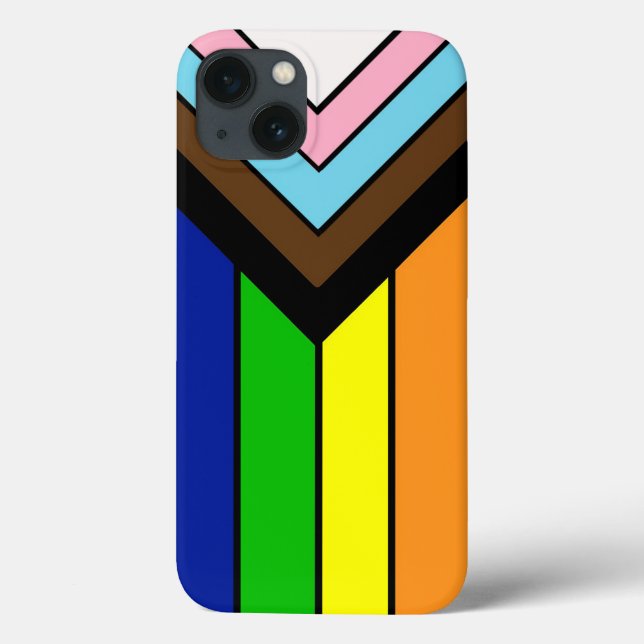 LGBTQIA+ Pride Flag  Case-Mate iPhone Case (Back)