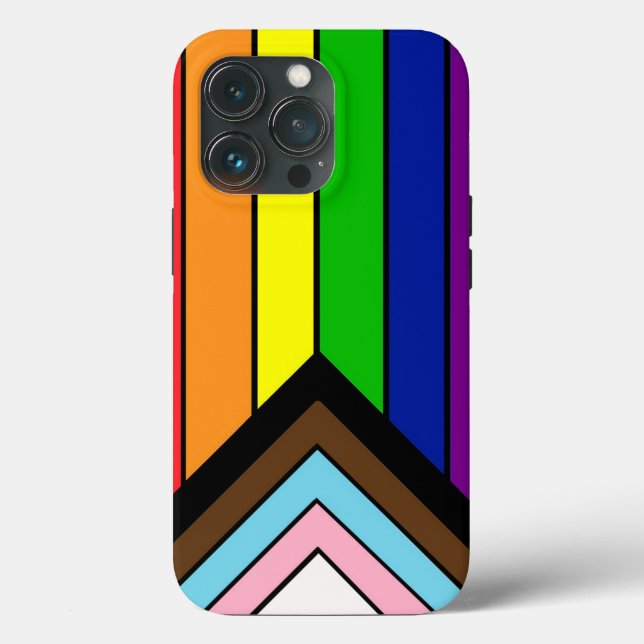 LGBTQIA+ Pride Flag  Case-Mate iPhone Case (Back)