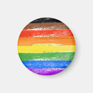 LGBTQIA+ Pride Paint Magnet