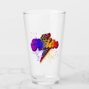 LGBTQIA+ Pride Support Awareness Glass