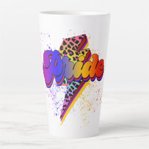 LGBTQIA+ Pride Support Awareness Latte Mug