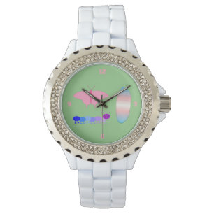 LGBTQIA Transgender Pride Caterpillar to Butterfly Watch