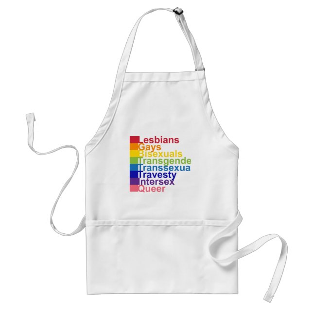 LGBTTTIQ STANDARD APRON (Front)