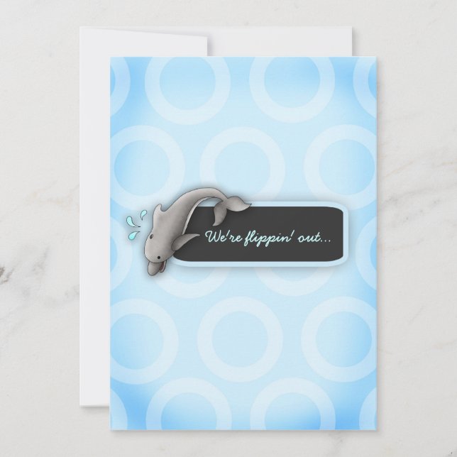 LGC | Flippin' Out Twins Baby Shower Invitation (Front)