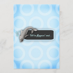 LGC   Flippin' Out Twins Baby Shower Invitation