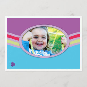 LGC   The Merry Mermaid Blue Invitation