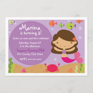 LGC The Merry Mermaid Invitation