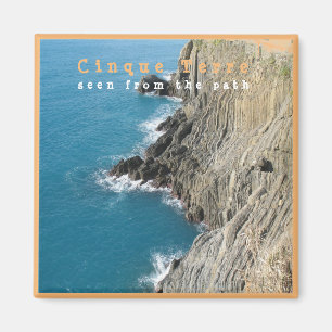 LGR013 CINQUE TERRE - Aerial View - Italy - Fridge Magnet