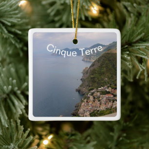 LGR030 CINQUE TERRE - Liguria - Italy, Ceramic Ornament