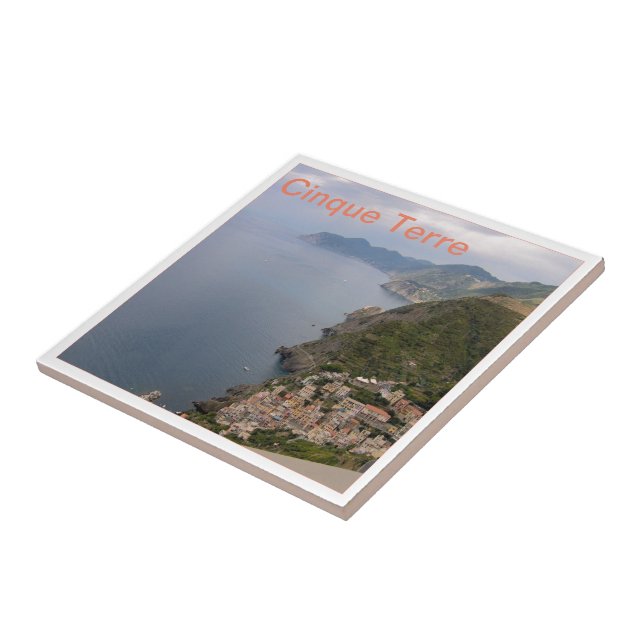 LGR030 CINQUE TERRE - Liguria - Italy - Ceramic Tile (Side)