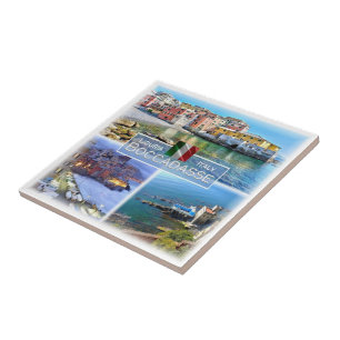 LGR045 BOCCADASSE, Mosaic, Italy, Ceramic Tile