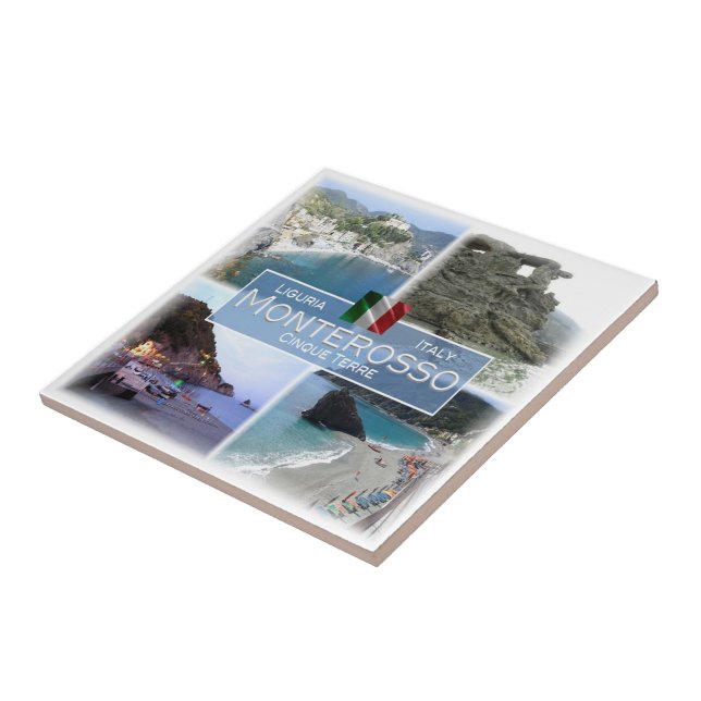 LGR059 MONTEROSSO, Mosaic, Italy, Ceramic Tile (Side)