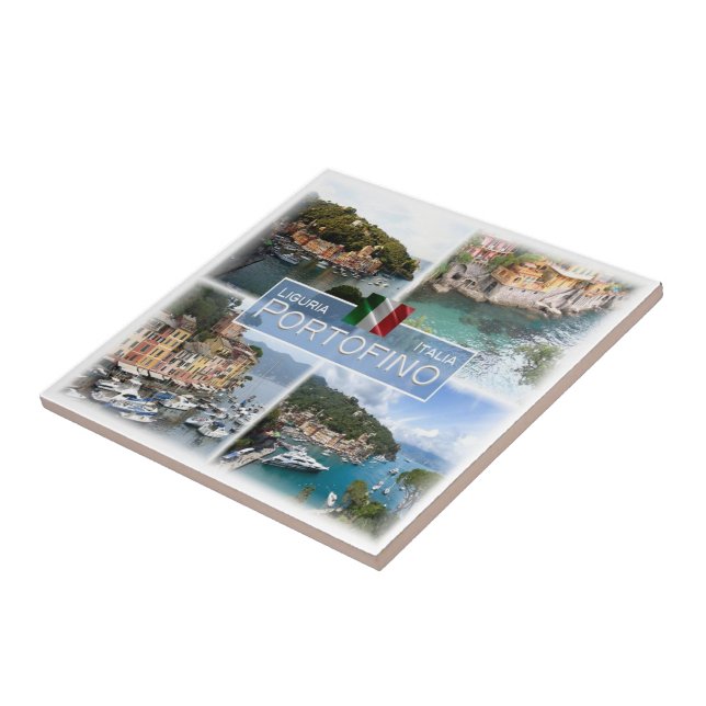 LGR062, PORTOFINO, Mosaic, Italy, Ceramic Tile (Side)