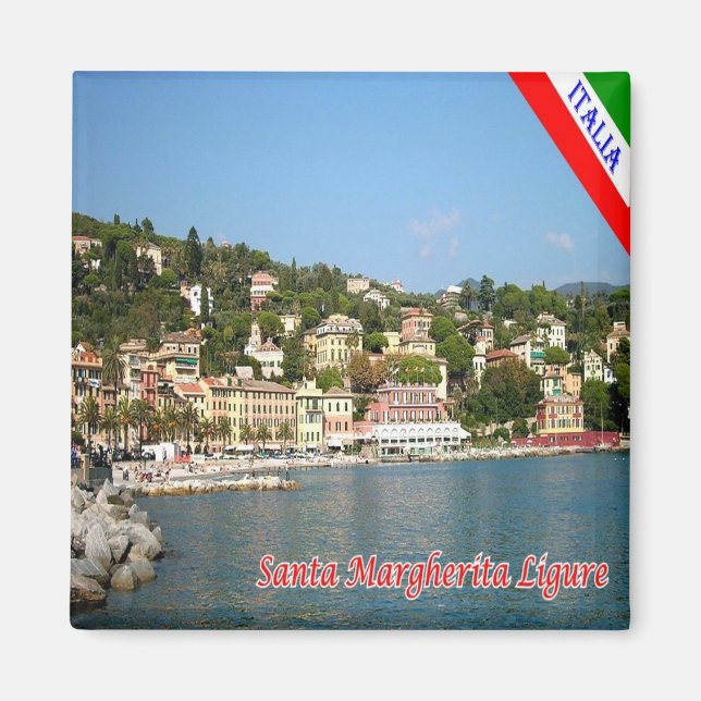 LGR110 SANTA MARGHERITA LIGURE, Fridge Magnet (Front)