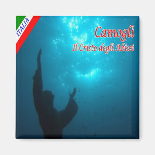 LGR141 CAMOGLI, The Christ of the Abyss, Fridge Magnet