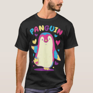 LGTB Panseual Penguin Funny Pun LGBTQ Gay Pride Mo T-Shirt