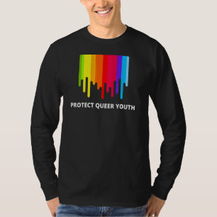 Lgtbq Protect Queer Youth Lgtb Rainbow Florida Say T-Shirt