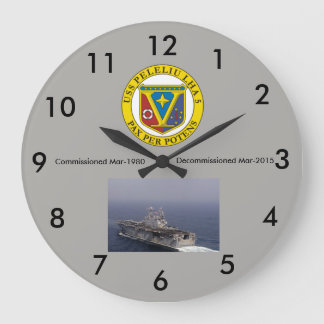 LHA-5 USS Peleliu wall clock