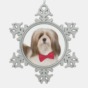Lhasa Apso Christmas Ornament