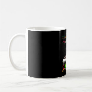 Lhasa Apso Christmas Tree Light Pajama Xmas Dog Coffee Mug