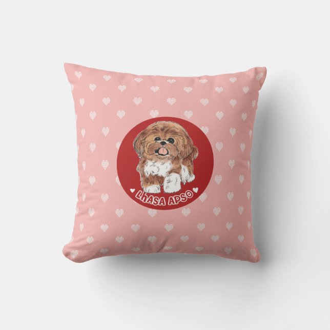 Lhasa Apso Cushion (Front)