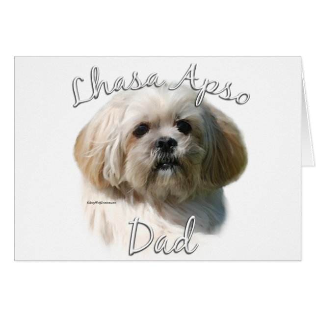 Lhasa Apso Dad 2 (Front Horizontal)