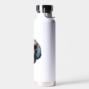 Lhasa Apso in Cool Sunglasses Classic T-Shirt Water Bottle