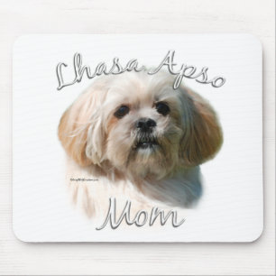 Lhasa Apso Mum 2 Mouse Pad