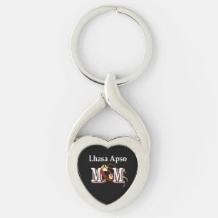 Lhasa Apso Mum Gifts Key Ring