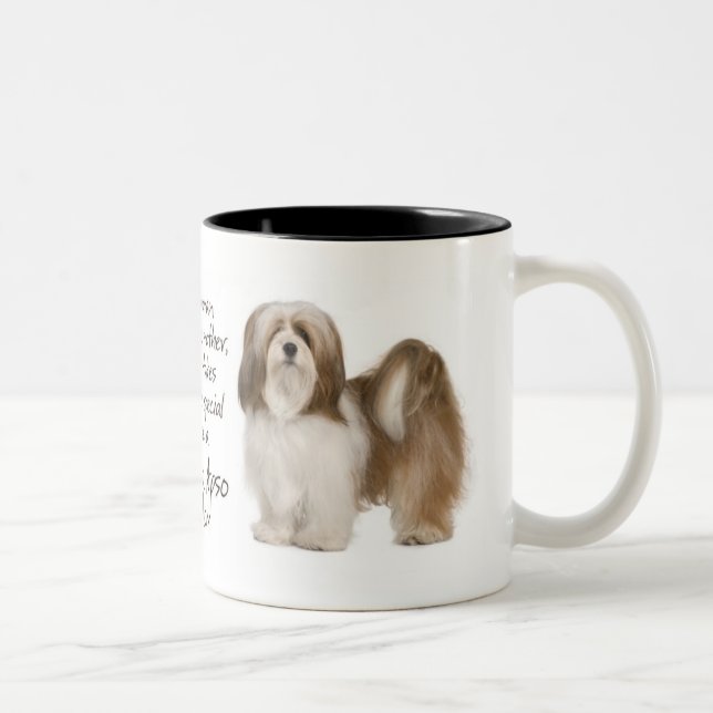 Lhasa Apso Mum Mug (Right)