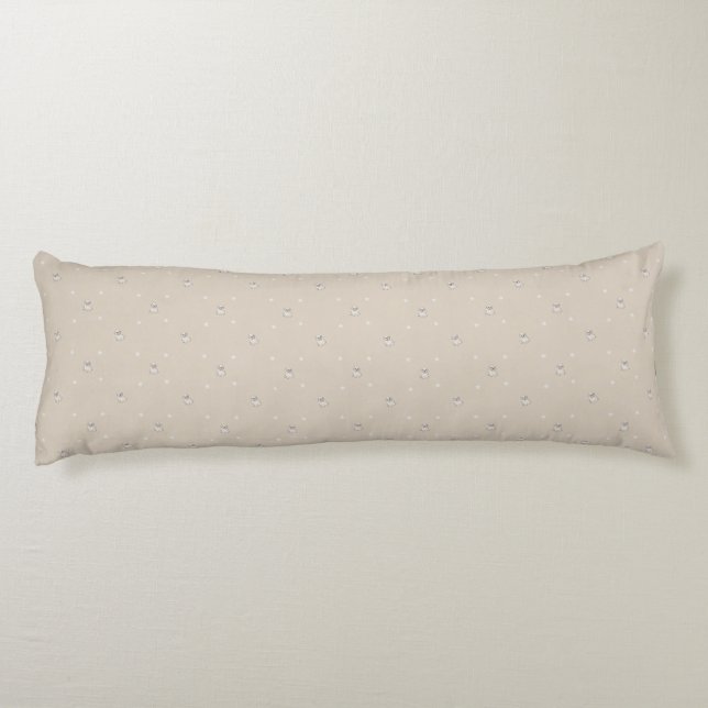 Lhasa Apso pattern   Body Cushion (Back)