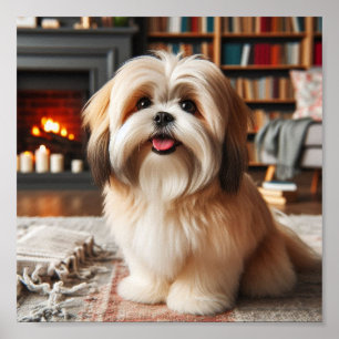 Lhasa Apso Poster