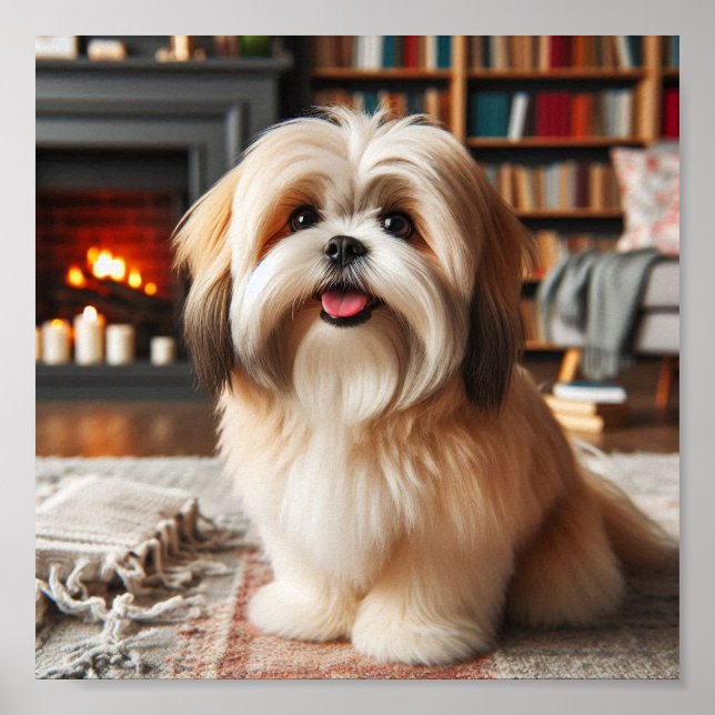 Lhasa Apso Poster (Front)